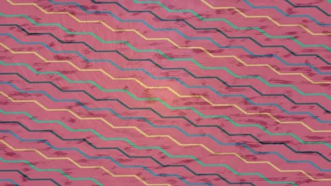 Subtle Digital Flowing Shapes Smooth Loop Video stock 328679434