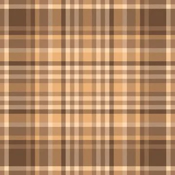 Subtle earthtoned plaid pattern.  Perfect for autumnal designs, rustic textur Stock Illustration