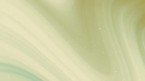 Subtle flowing abstract waves with soft calming beige and green hues Video stock 336829604