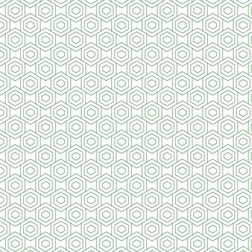 Subtle geometric hexagon pattern background Stock Illustration