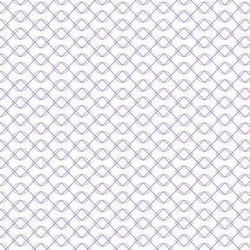 Subtle geometric pattern with interlocking waves Stock Illustration