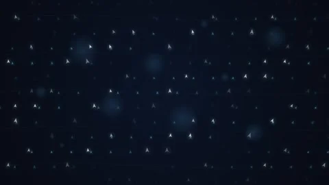 Subtle glowing bokeh lights pattern on dark background for abstract visual .. Stock Footage 346001007