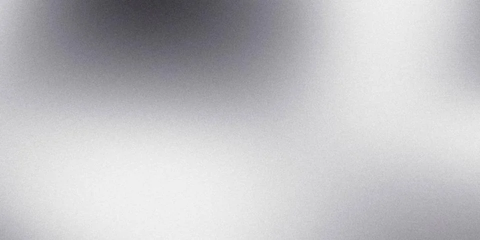 Subtle gradient and fine grain texture on abstract silver background Abstr... Stock Photos