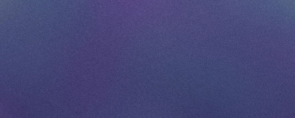 Subtle, grainy texture overlay on a smooth purple gradient background Stock Photos