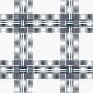 Subtle gray and blue plaid pattern on white background.  Perfect for textile  Stockillustratie