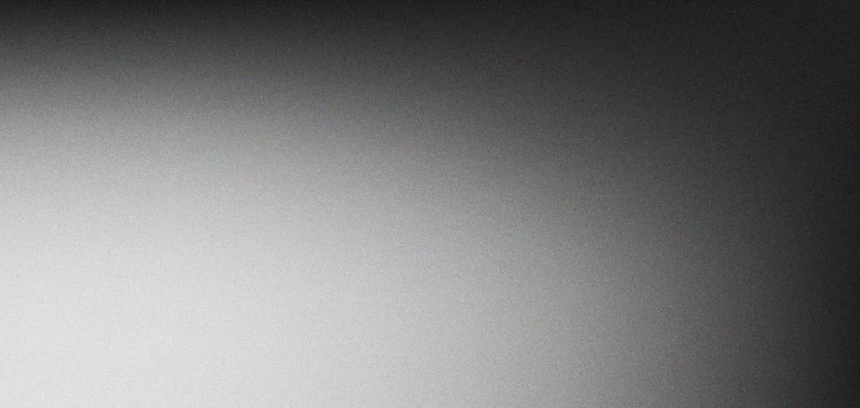 Subtle gray gradient with fine grain texture background Stock Illustration