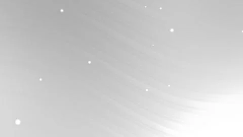 Subtle gray waves background features small white glowing dots Stockillustratie
