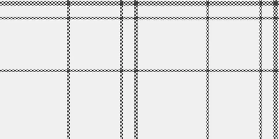 Subtle grayscale plaid pattern.  Elegant and minimalist design, perfect for w Illustrazione stock