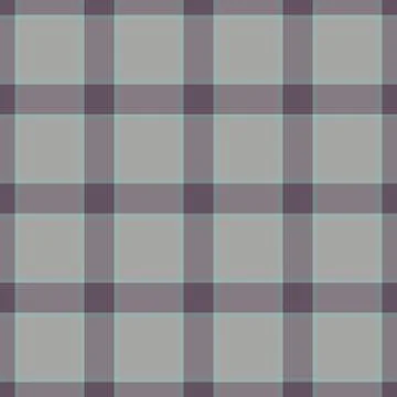 Subtle grey and teal plaid pattern.  Elegant, minimalist design perfect for w Stock Illustration
