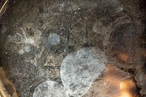 Subtle Grey Metallic Worn Surface Abstract Texture Background with Soft Foc.. 스톡 사진