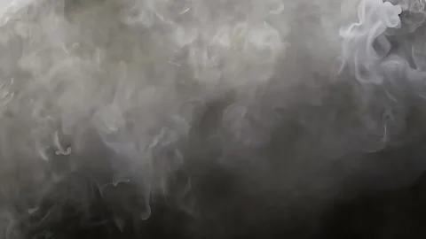 Subtle Grey Smoke Background, Soft and Atmospheric Smoky Effect Stock Footage 285652279