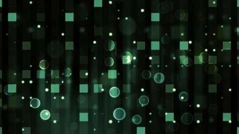 Subtle Grid Lens Particles Stock Footage 91054854