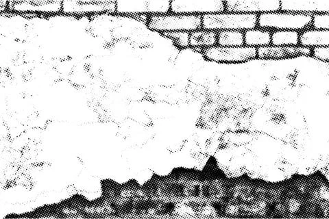 Subtle halftone dots vector texture overlay Stock Illustration