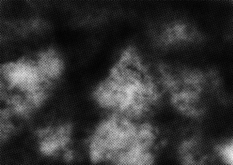 Subtle halftone dots vector texture overlay Illustrazione stock