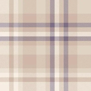 Subtle herringbone and plaid pattern in muted beige and mauve tones.  Elega.. Stock Illustration