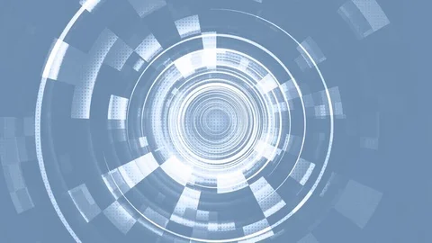 Subtle Hi-Tech Space Technology Streaks Stock Footage 78594425