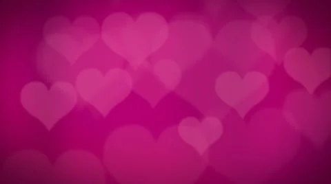 Subtle Hot Pink Hearts Stock Footage 50707790
