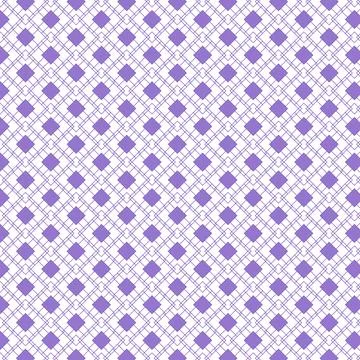 Subtle lavender and gray diamond pattern background Stock Illustration
