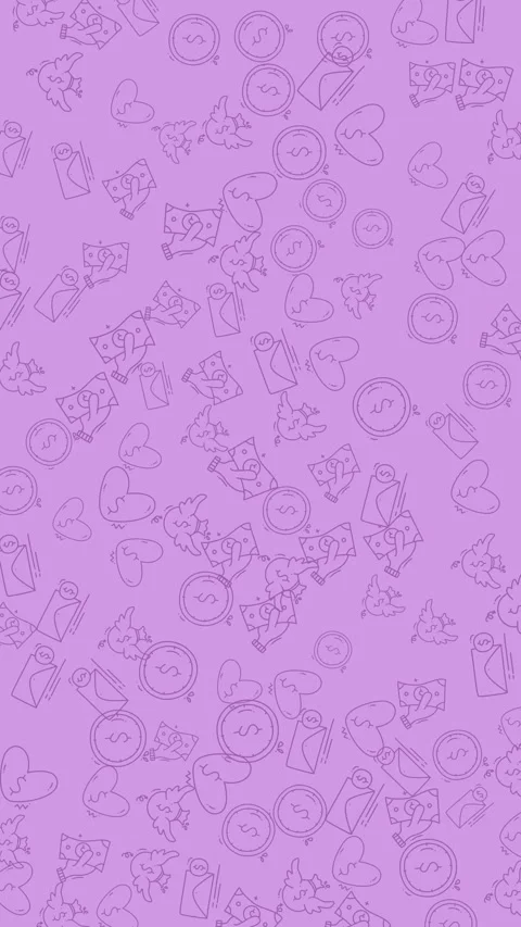 Subtle lavender purple abstract texture background with scattered organic s.. 스톡 동영상 337282535