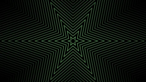 Subtle layered paper star pattern with concentric embossed lines radiating .. 動画素材 337004497