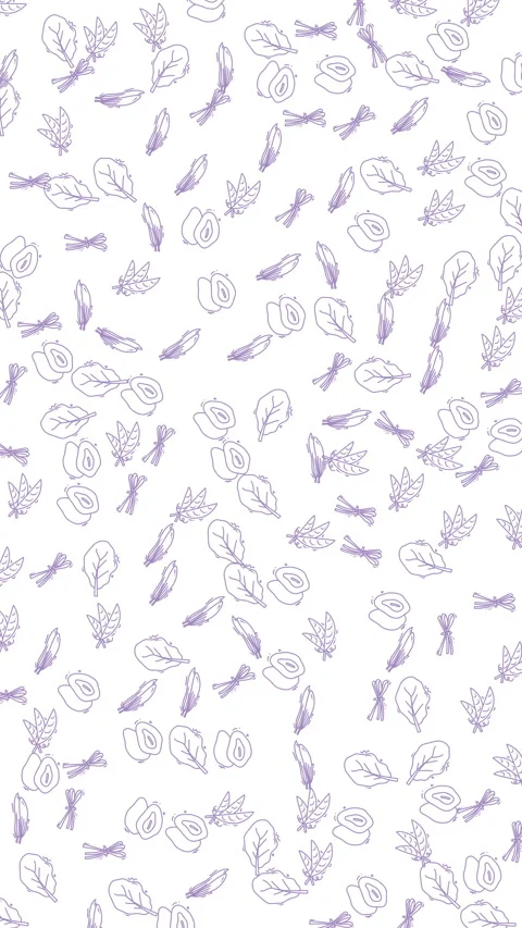 Subtle light purple abstract organic shapes on white background seamless loop Stock Footage 336836059