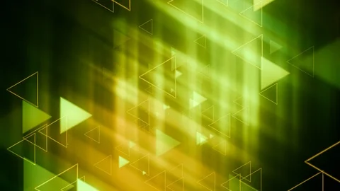 Subtle Light Triangular Shapes Stock Footage 97403974