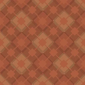 Subtle line squares seamless pattern Stock Illustration