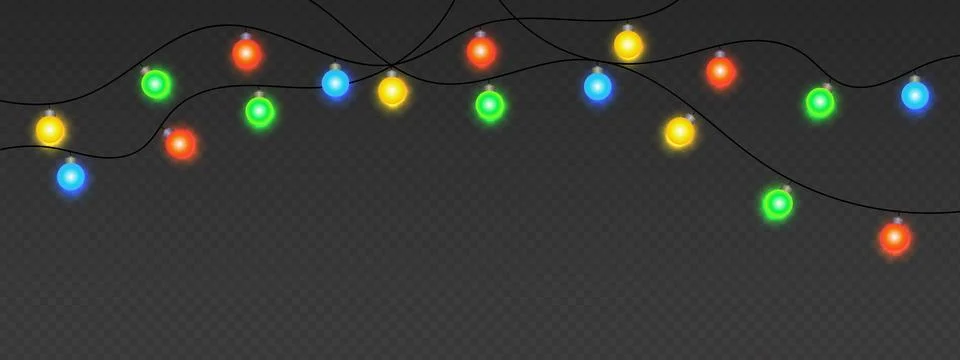 Subtle loops of tiny warm LED understated elegance for evening ambiance 스톡 일러스트