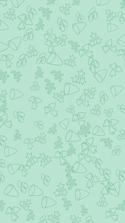 Subtle mint green abstract pattern background with scattered delicate organ.. Stock Footage 337283273