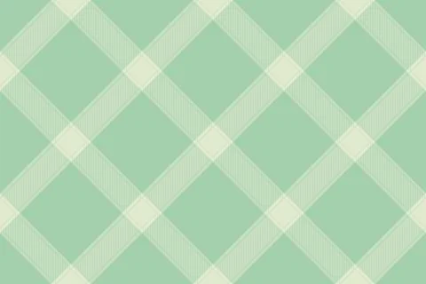 Subtle mint green and cream diagonal plaid pattern.  Elegant texture ideal .. Illustrazione stock