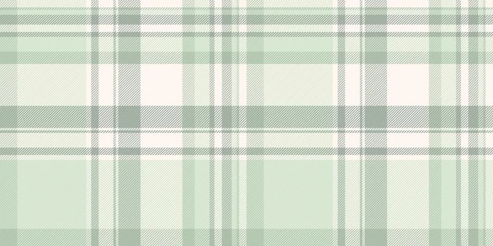 Subtle mint green and gray plaid pattern.  Perfect for textile design, wallpa Stock Illustration