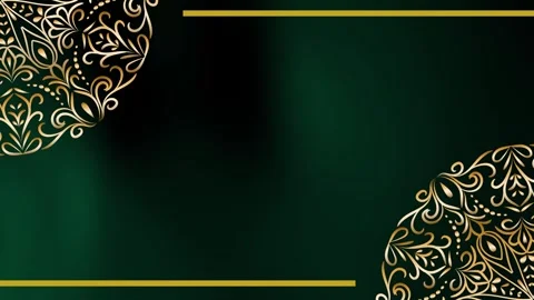 Subtle Motion Motion Terra Root Mandala Ramadan Background Stock Footage 327720119