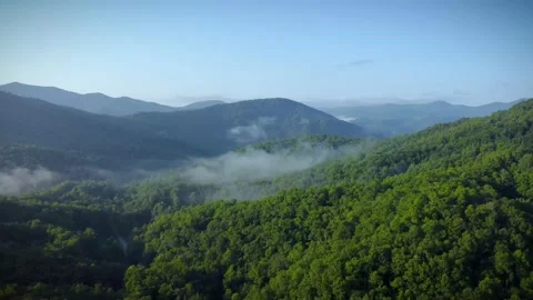 Subtle Mountain Flyover Stock Footage 158942300