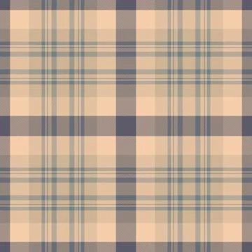 Subtle neutral plaid pattern in beige and gray tones.  Perfect for textile .. Stock Illustration