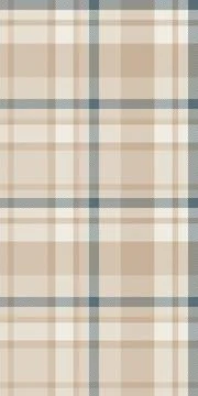 Subtle neutral plaid pattern in beige, cream  blue. Perfect for textile desig Stock Illustration