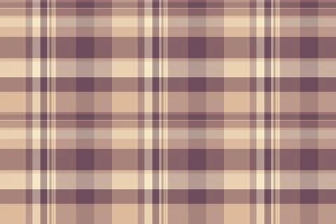 Subtle neutral plaid pattern in beige and mauve tones.  Perfect for textile d Stockillustratie