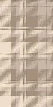 Subtle neutral plaid pattern in beige and cream tones. Perfect for textile de Stock Illustration
