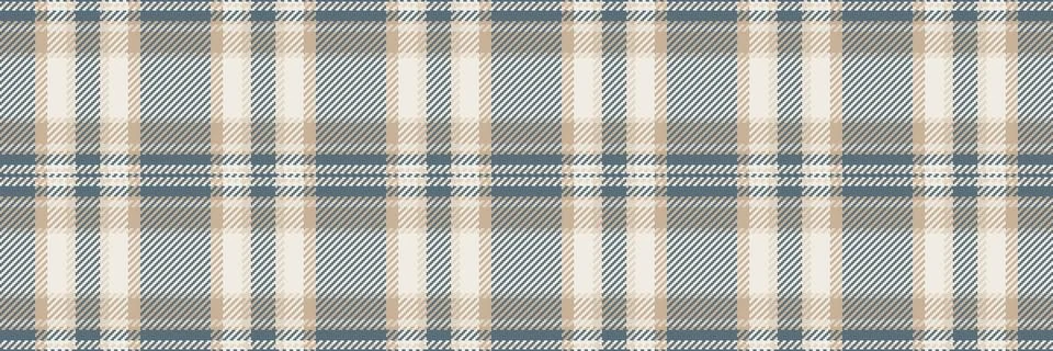 Subtle neutral plaid pattern in beige and teal. Perfect for textile design,.. イラスト素材
