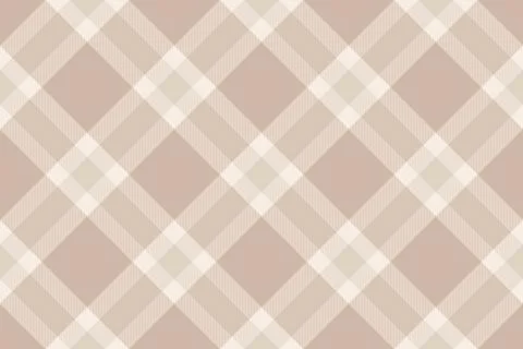 Subtle neutral plaid pattern. Elegant beige and cream tones create a sophisti Illustrazione stock