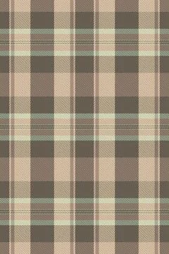 Subtle neutral plaid pattern.  Perfect for textile design, website background Stock Illustration