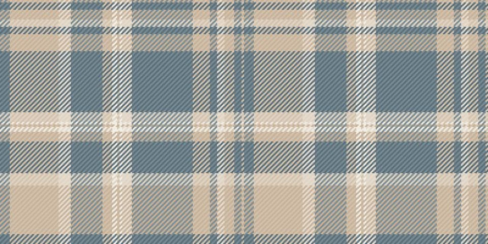 Subtle neutral plaid pattern in soft beige and blue tones.  Perfect for texti Stock Illustration