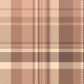 Subtle neutral plaid pattern in warm earth tones. Perfect for fallwinter fa.. Stock Illustration