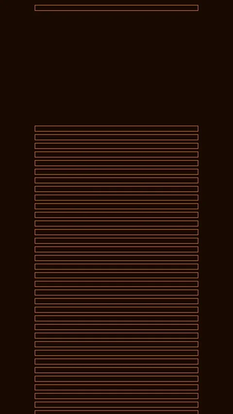 Subtle orange stripe gradient divider lines abstract background design overla Stock Footage 342524744