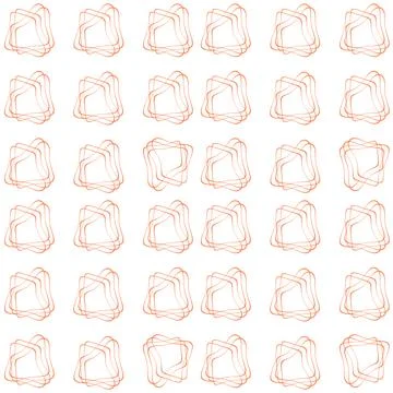 Subtle Organic Intertwined Shapes Repeating Pattern Illustrazione stock