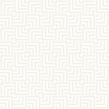 Subtle Ornament With Striped Rhombuses. Vector Seamless Monochrome Pattern Stock Illustration