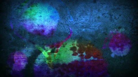 Subtle Paint Bleeds 1080  background Stock Footage 50702285