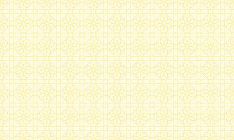Subtle pale yellow abstract geometric mosaic pattern Stock Illustration