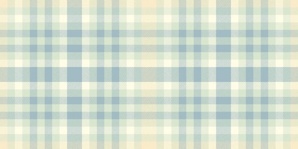 Subtle pastel plaid pattern in calming blue and beige tones.  Perfect for bac Stock Illustration