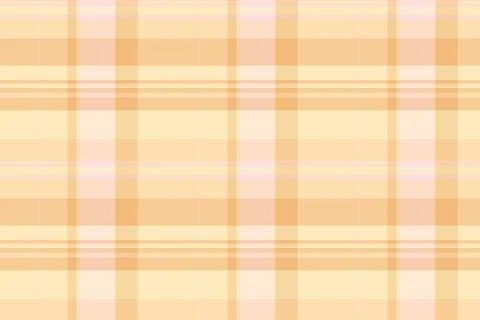 Subtle pastel plaid pattern in calming peach and cream tones.  Perfect for ba Stock Illustration