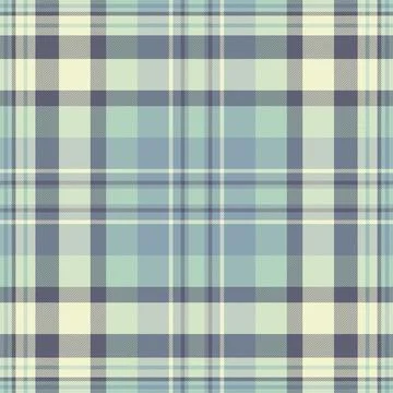 Subtle pastel plaid pattern in calming blues and creams. Perfect for textil.. Illustrazione stock